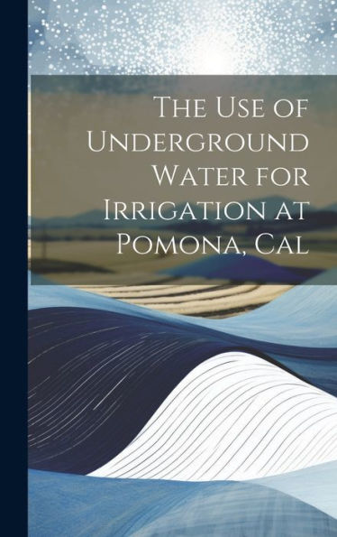 The Use Of Underground Water For Irrigation At Pomona, Cal - 9781020304286