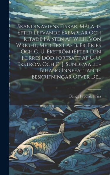 Skandinaviens Fiskar, Målade Efter Lefvande Exemplar Och Ritade På Sten Af Wilh. Von Wright, Med Text Af B. Fr. Fries Och C. U. Ekström (Efter Den ... Bihang Innefattande Beskrifningar Öfver De...