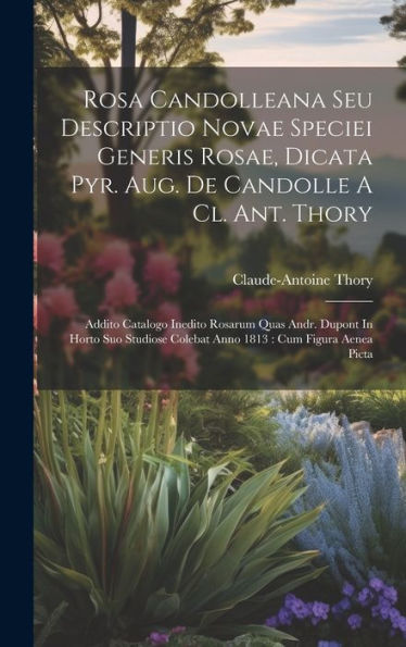 Rosa Candolleana Seu Descriptio Novae Speciei Generis Rosae, Dicata Pyr. Aug. De Candolle A Cl. Ant. Thory: Addito Catalogo Inedito Rosarum Quas Andr. ... Colebat Anno 1813: Cum Figura Aenea Picta
