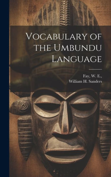 Vocabulary Of The Umbundu Language