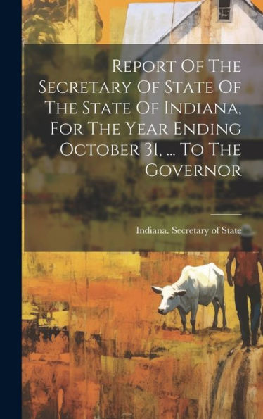 Report Of The Secretary Of State Of The State Of Indiana, For The Year Ending October 31, ... To The Governor