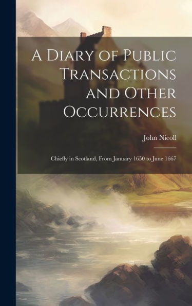 A Diary Of Public Transactions And Other Occurrences: Chiefly In Scotland, From January 1650 To June 1667