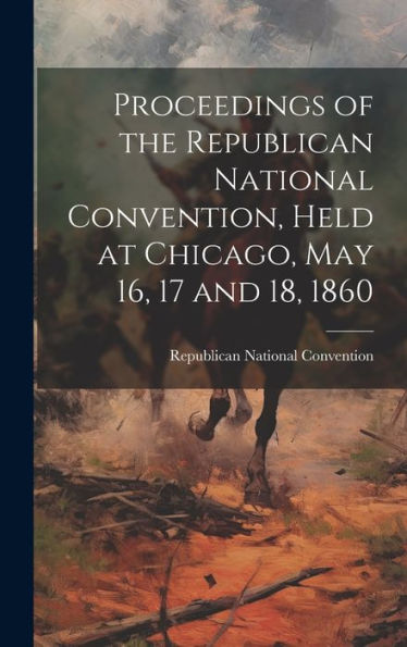 Proceedings Of The Republican National Convention, Held At Chicago, May 16, 17 And 18, 1860 - 9781020787232