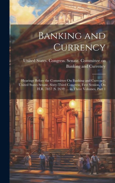 Banking And Currency: Hearings Before The Committee On Banking And Currency, United States Senate, Sixty-Third Congress, First Session, On H.R. 7837 (S. 2639) ... In Three Volumes, Part 1