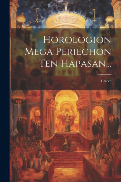 Horologion Mega Periechon Ten Hapasan...: Graece (Latin Edition)