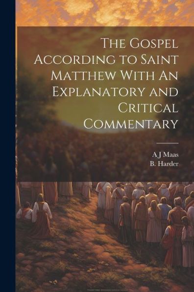 The Gospel According To Saint Matthew With An Explanatory And Critical Commentary