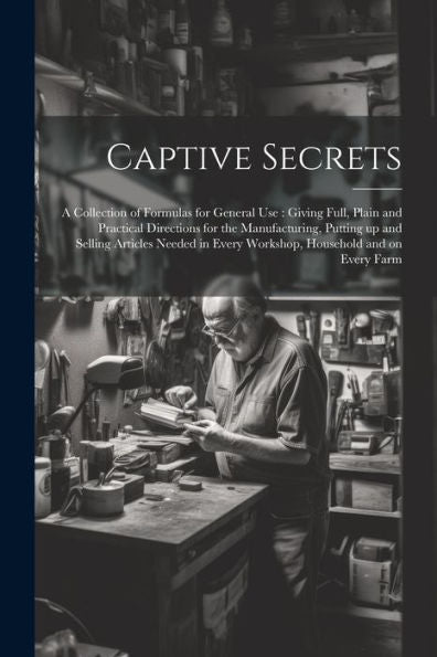 Captive Secrets: A Collection Of Formulas For General Use: Giving Full, Plain And Practical Directions For The Manufacturing, Putting Up And Selling ... Every Workshop, Household And On Every Farm