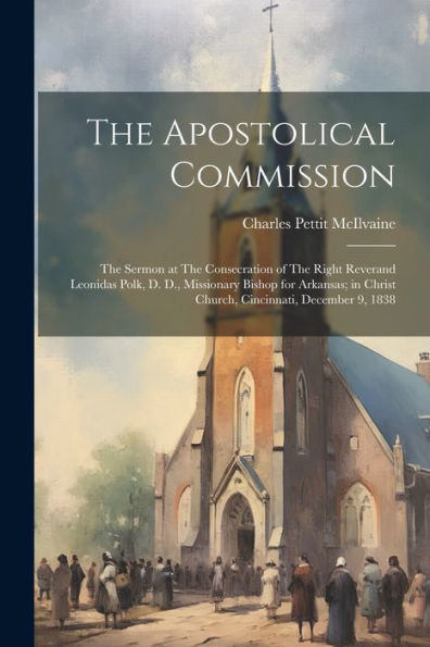The Apostolical Commission: The Sermon At The Consecration Of The Right Reverand Leonidas Polk, D. D., Missionary Bishop For Arkansas; In Christ Church, Cincinnati, December 9, 1838