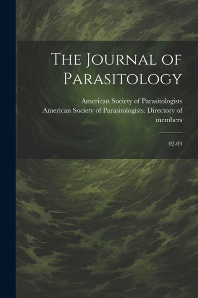 The Journal Of Parasitology: 02-03