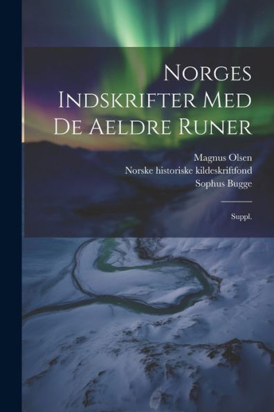 Norges Indskrifter Med De Aeldre Runer: Suppl. (Norwegian Edition)