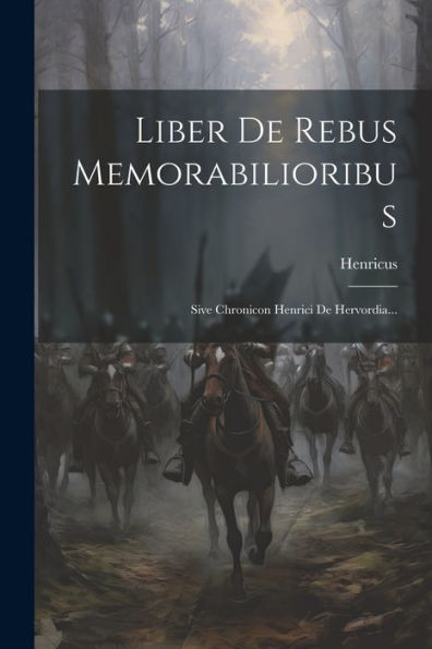 Liber De Rebus Memorabilioribus: Sive Chronicon Henrici De Hervordia... (Latin Edition)