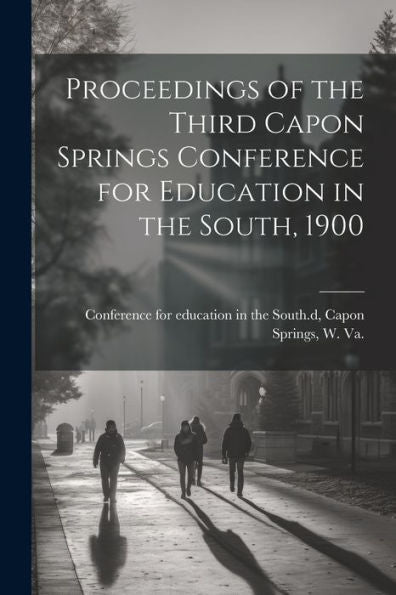 Proceedings Of The Third Capon Springs Conference For Education In The South, 1900