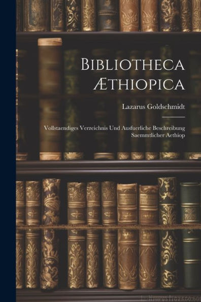 Bibliotheca Æthiopica: Vollstaendiges Verzeichnis Und Ausfuerliche Beschreibung Saemmtlicher Aethiop