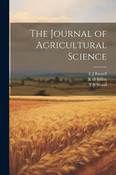 The Journal Of Agricultural Science
