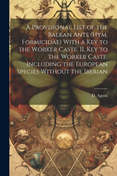 A Provisional List Of The Balkan Ants (Hym. Formicidae) With A Key To The Worker Caste. Ii. Key To The Worker Caste, Including The European Species Without The Iberian