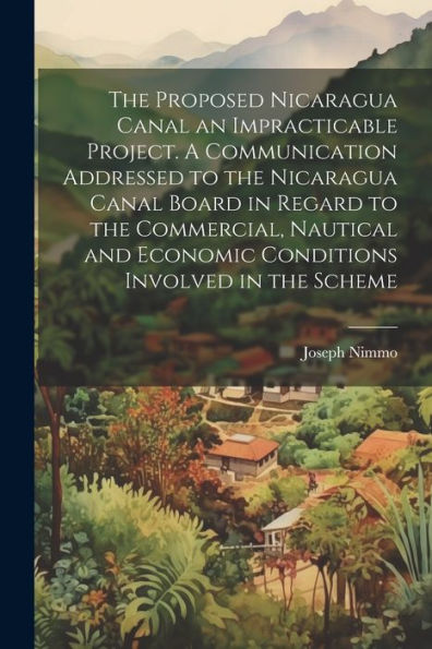 The Proposed Nicaragua Canal An Impracticable Project. A Communication Addressed To The Nicaragua Canal Board In Regard To The Commercial, Nautical And Economic Conditions Involved In The Scheme - 9781022227590