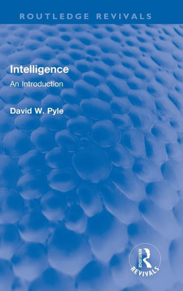 Intelligence (Routledge Revivals)