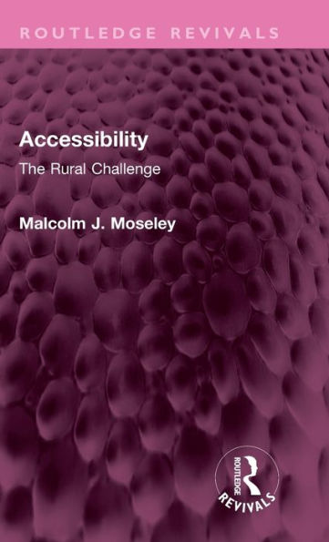 Accessibility (Routledge Revivals)