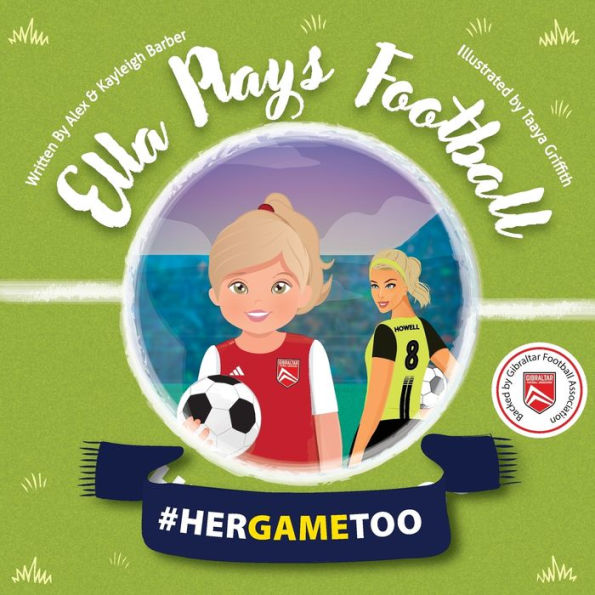 Ella juega al fútbol, ​​su juego también