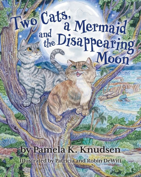 Two Cats, A Mermaid And The Disappearing Moon