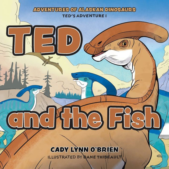 Ted y el pez (aventuras de dinosaurios de Alaska)