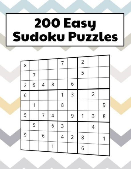 200 Easy Sudoku Puzzles