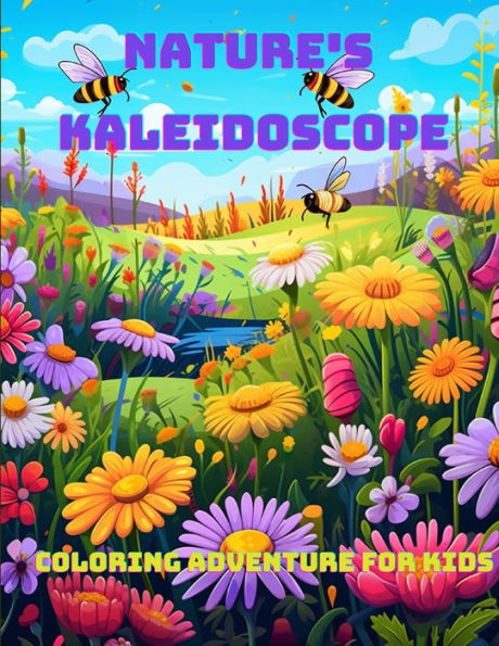 Nature's Kaleidoscope Coloring Adventure For Kids