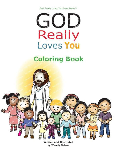 God Really Loves You Coloring Book