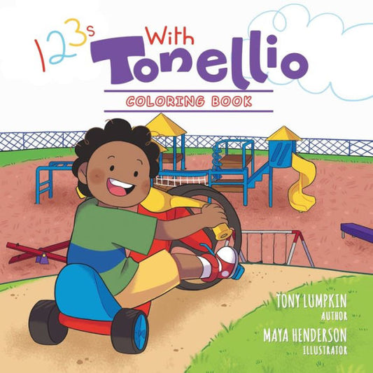 123S With Tonellio Coloring Book