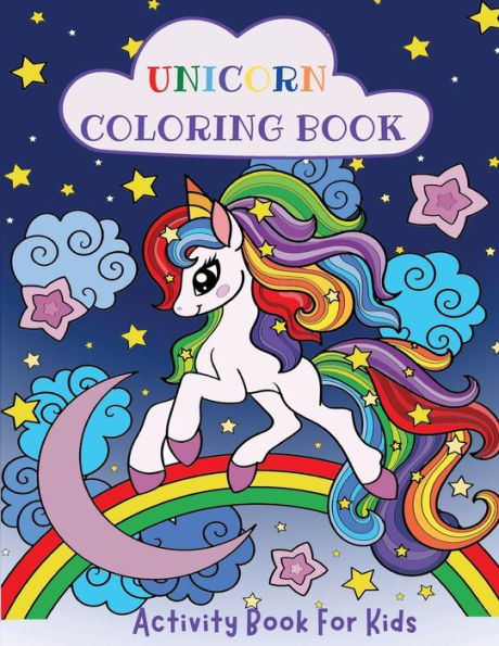 Libro para colorear de unicornio