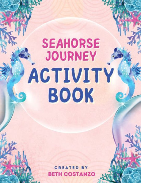 Libro de actividades de caballitos de mar para niños