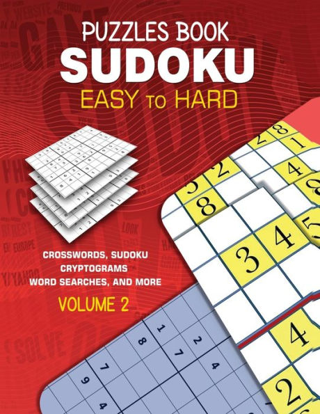 Puzzles Book Sudoku: Easy To Hard Volume 2
