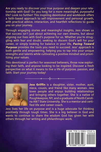 Pacing Toward Purpose: Devotional And Workbook For Moving Forward In Faith