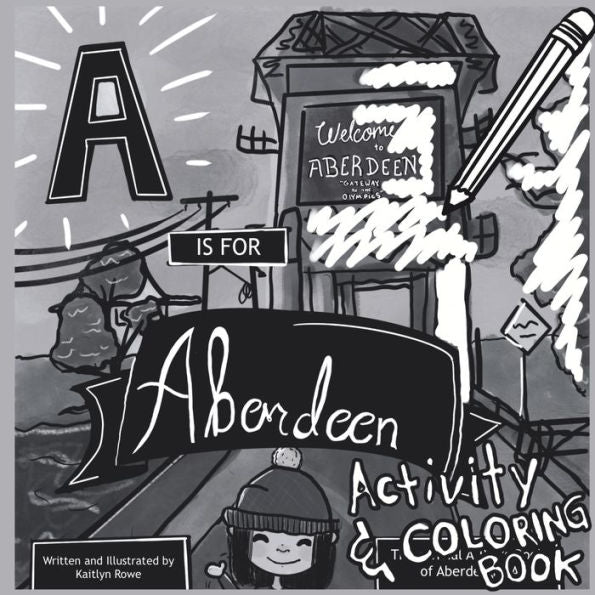 A Is For Aberdeen Activity And Coloring Book