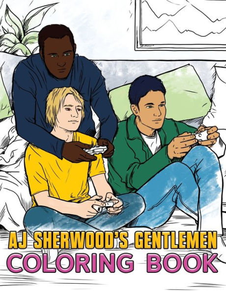Aj Sherwood'S Gentlemen Coloring Book