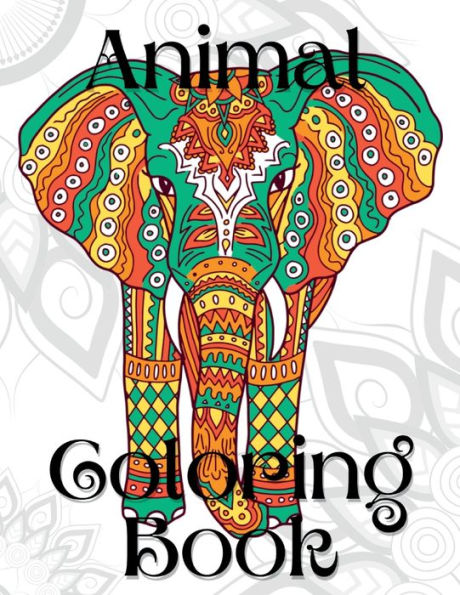 Libro para colorear mandalas de animales