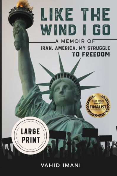 Like The Wind I Go, Large Print