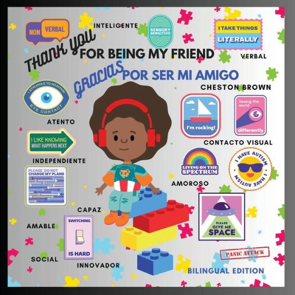 Thank You For Being My Friend (English And Spanish Edition)
