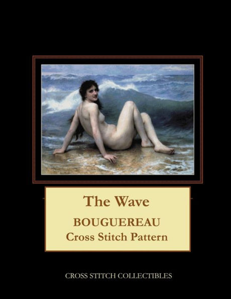 The Wave: Bouguereau Cross Stitch Pattern
