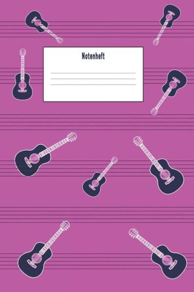 Notenheft: Ein Mit Liebe Gestaltetes Notenheft Für Die Täglichen Übungen (German Edition) - 9781095344606