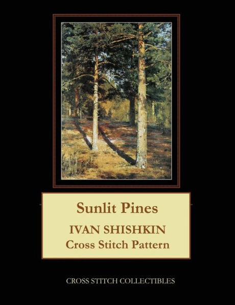 Sunlit Pines: Ivan Shishkin Cross Stitch Pattern