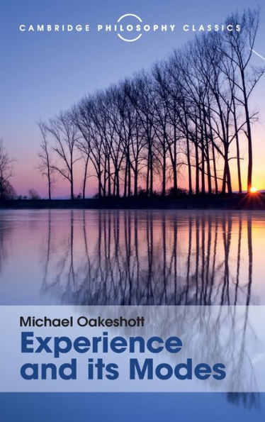Experience And Its Modes (Cambridge Philosophy Classics) - 9781107113589