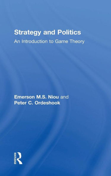 Strategy And Politics - 9781138019485