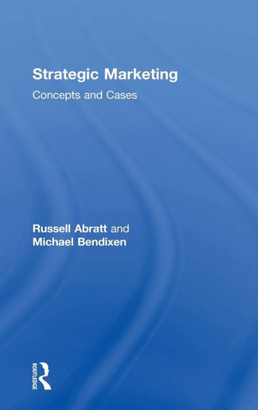 Strategic Marketing: Concepts And Cases
