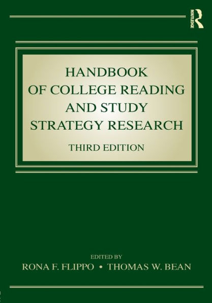 Handbook Of College Reading And Study Strategy Research