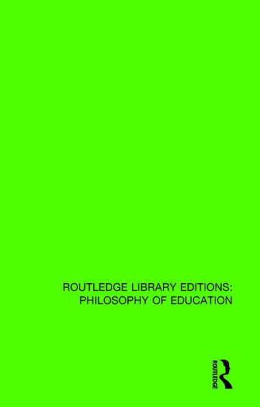 Understanding Educational Aims (Routledge Library Editions: Philosophy Of Education)
