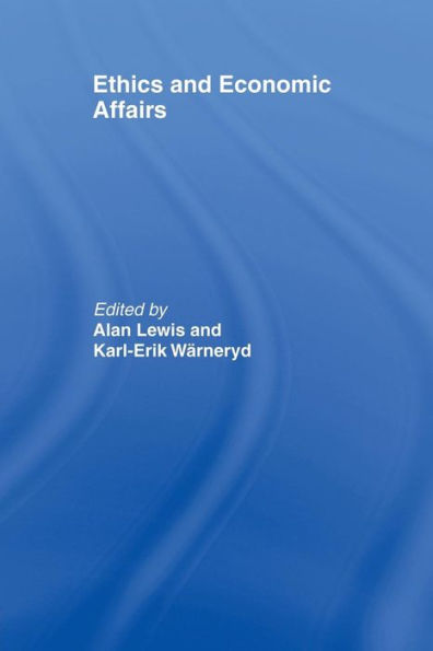 Ethics And Economic Affairs