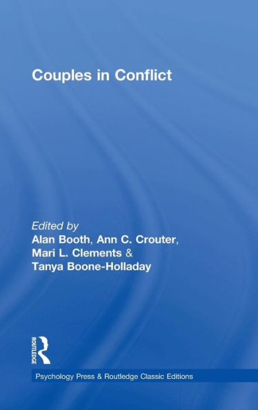 Couples In Conflict: Classic Edition (Psychology Press & Routledge Classic Editions)