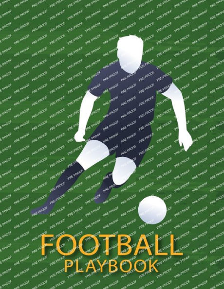 Football Playbook: Challenging Youth Football Playbook Notebook For Designing A Game Plan And Practice Planning