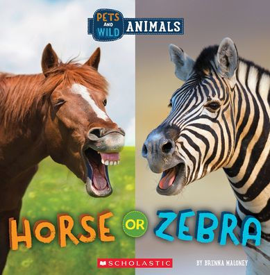 Horse Or Zebra (Wild World: Pets And Wild Animals)
